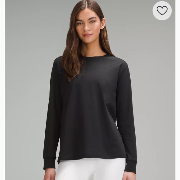 lululemon athletica Tops - Lululemon All Ypurs Heavyweight Cotton Long Sleeve Shirt